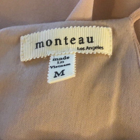 Monteau Blush colored shear tank size M - Picture 4 of 4